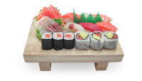 Sushi sashimi misto 16 pezzi